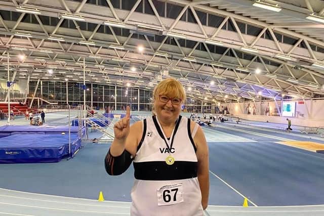 Sharon Hutchings has launched a fundraiser to help cover the expenses to compete at the European Masters Championships (Submitted photo)