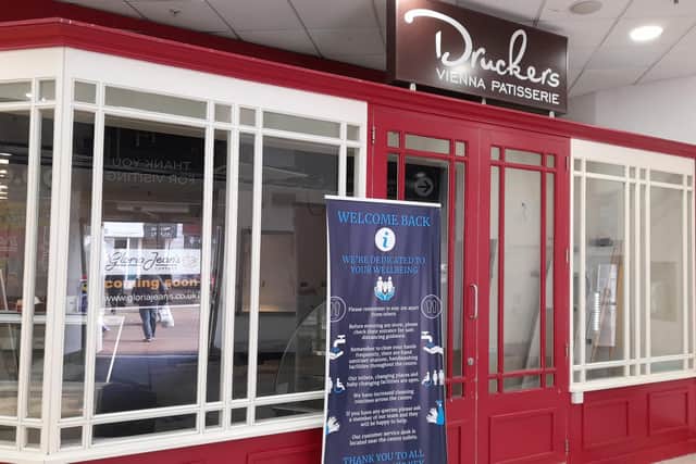 Gloria Jean's Coffees is expected to soon open in the space previously held by Druckers Vienna Patisserie inside Castle Quay Shopping Centre
