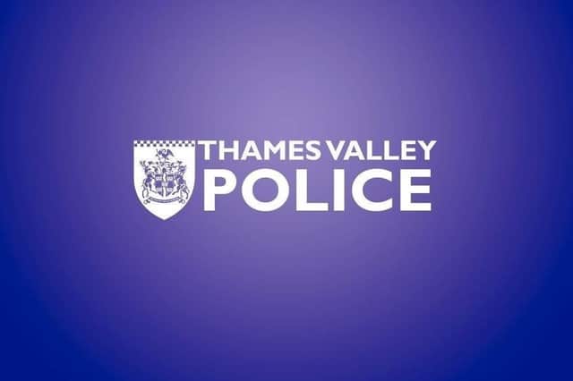 Thames Valley Police issued a warning to area motorists early this morning of a road closure on Howard Road.