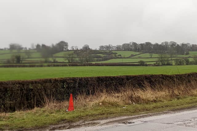 The historic farmland over which any future development would take place, if the site is accepted for a future Local Plan