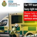 Image from South Central Ambulance Service