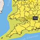 A yellow wind warning has been issued until 3pm Monday February 21 covering much of the country, including Oxfordshire, due to Storm Franklin. (Image from Oxfordshire County Council)