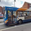 Campaigners want to keep the Stagecoach bus service from Banbury to Daventry.