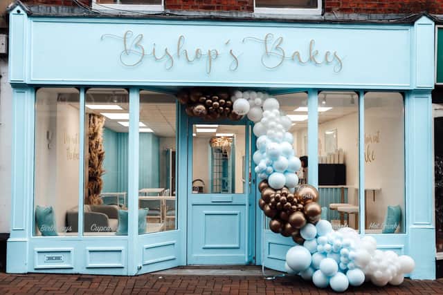 Bishop's Bakes, which opened on Saturday February 18 in Parsons Street of Banbury's town centre (photo by Amandine Welbourn)