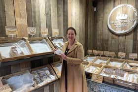 Banbury MP Victoria Prentis recently checked in with High street and town centre businesses such as the Rustic Bean Bakery to see how they have been getting on since Christmas. (Submitted photo from the office of Victoria Prentis)