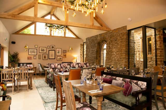 A new orangery dining area is one of the attractions of the revamped pub