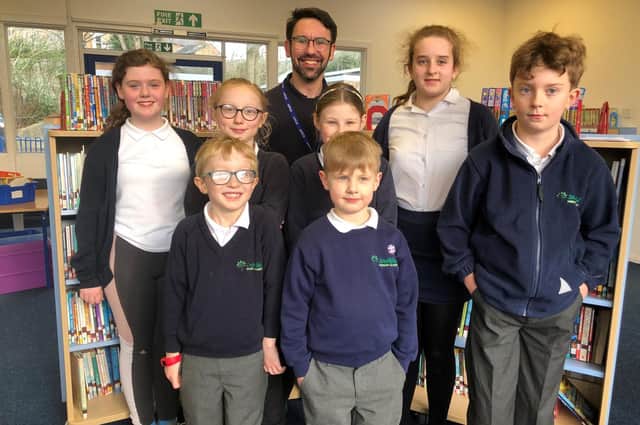 Southfields Primary in Brackley has been upgraded from inadequate to requires improvement by Ofsted inspectors. It has been helped by the Warriner Multi Academy Trust to bring it out special measures. (photo from the trust)