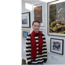 Elizabeth Blackie the youth overall winner at the Heseltine Gallery’s biennial Focus On Photography exhibition (Photo by Geoff Carverhill)