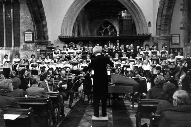 Banbury Choral Society and the Deddington Bach Mass in B Minor from March 1978 (Submitted photo from the society)