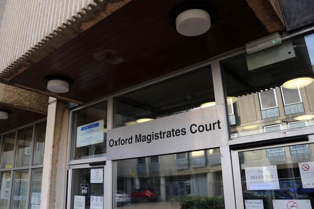Oxford Magistrates' Court, where cases from the Banbury area are heard