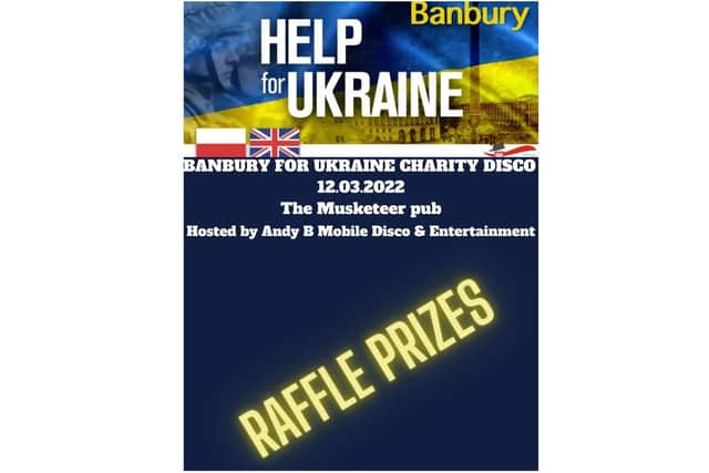 Charity disco event held at The Musketeer pub hosted by Andy B Mobile Disco & Entertainment