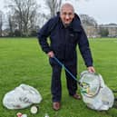 Cllr Norman MacRae, and West Oxfordshire District Council are encouraging people to join the Great British Spring Clean event (photo from West Oxfordshire District Council)