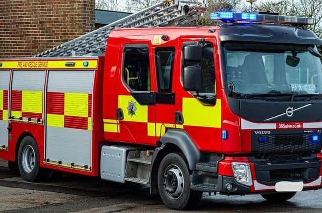 Three fire engines were sent to a multi-vehicle collision on A361 between Banbury and Chipping Norton (photo from Oxfordshire County Council)