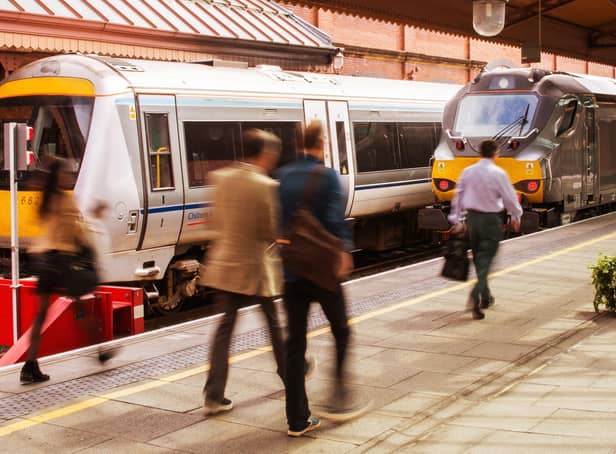 Rail operators in Banbury are asking passengers to only travel if essential this weekend
