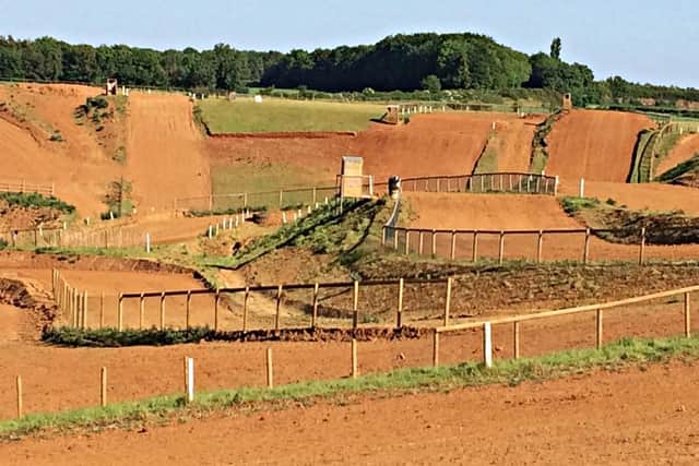 A photograph close to the Wroxton Motocross track as it is now
