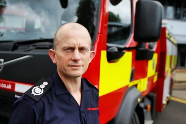 Rob MacDougall, chief fire officer for Oxfordshire County Council’s Fire and Rescue Service, spoke of the service's aim to improve diversity (Image from Oxfordshire County Council)