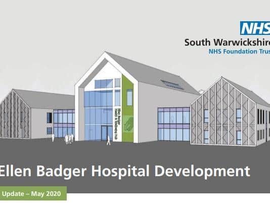 Last May's official vision for the Ellen Badger Hospital as released by the SWFT