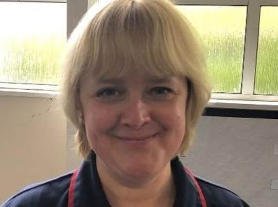 Nikki Bagshaw, a school health nurse at Wykham Park Academy in Banbury, speaks out on her passion for the school aged immunisation programme. (Image from Oxford Health website)