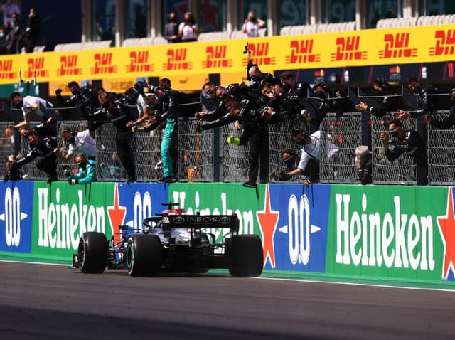 Lewis Hamilton wins in Portugal