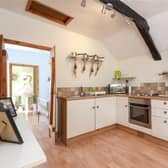 Kitchen in the annexe of The Old Wheatsheaf home in Adderbury (Image from Rightmove)