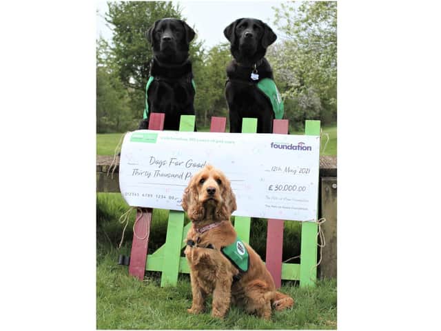 Banbury-based charity - Dogs for Good - gets £30,000 grant from Pets at Home Foundation