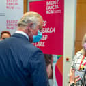 Christine Carol Ann Sturgess from Chacombe near Banbury, met His Royal Highness Prince Charles at an event for Breast Cancer Now supporters, in recognition of their amazing fundraising efforts.