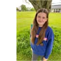 Ten-year-old Peggy King from the Banbury area village Hornton is preparing to have her long locks cut to help charity.
