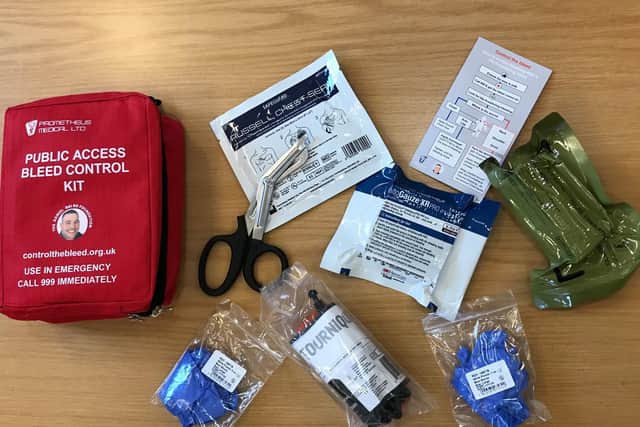 Bleed Control Kit now avalable at the Shotteswell Village Hall