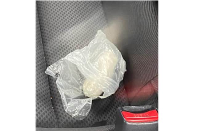 Drugs seized last week in Banbury as part of the county lines operation (Image from TVP Banbury Tweet)