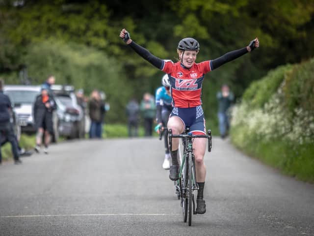 Winner Flora Perkins (Picture by Huw Williams)