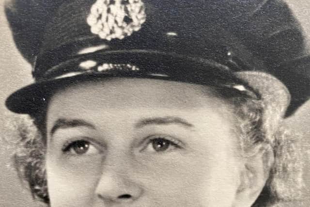 Joanna Robins who joined the Women's Auxiliary Air Force in 1942 as a met officer
