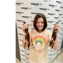 Banbury school girl, Peggy King, had 14 inches of her hair cut off to donate to the Princess Trust charity as part of a fundraising challenge she launched.