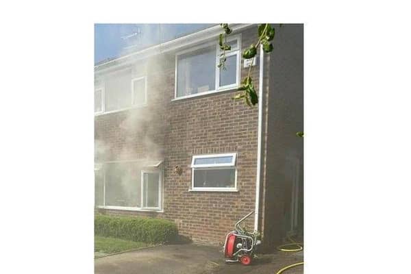 In the latest incident, firefighters found a house in Lower Brailes heavily smoke-logged at about 9am yesterday (Thursday June 10). Photo by Warwickshire Fire and Rescue.