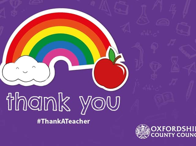 Chipping Norton parent among tributes paid to teachers as part of National Thank a Teacher Day