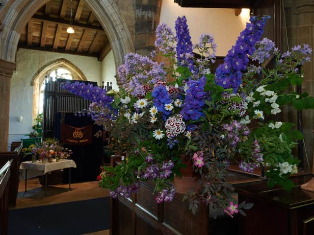 Stunning floral displays will be presented at this weekend's Church Festival in Chipping Warden