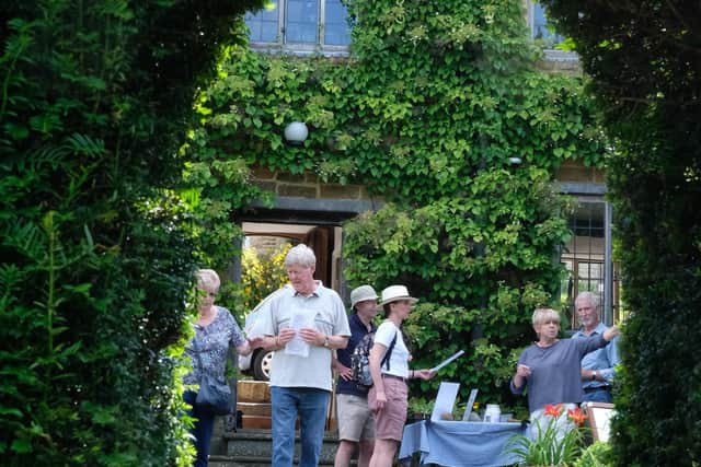 The gardens of some historic properties will be open to the public in Hornton on Sunday