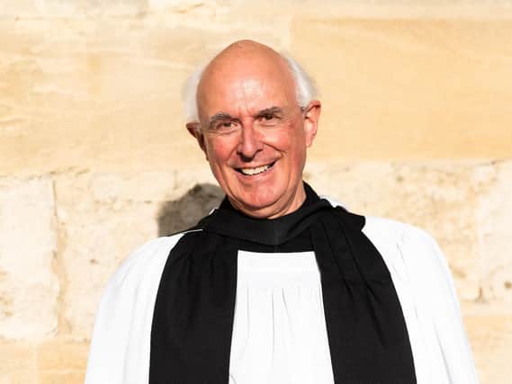Rev John Tattersall who was made an Honorary Canon at Christ Church, Oxford last week