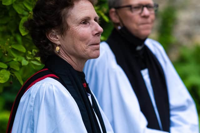 Rev Dr Sally Welch, formerly area Dean of Chipping Norton, at the ceremony in Oxford