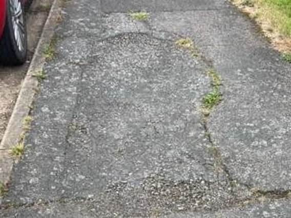 Residents have complained about the state of pavements on some streets in the Ruscote area of Banbury