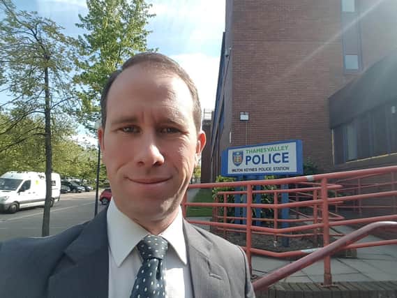 Police and Crime Commissioner for the Thames Valley area, Matthew Barber