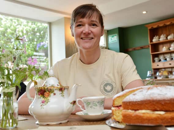 Visitors to The Tea Set tea rooms in Chipping Norton can use their LoyalFree card to earn rewards and help local business