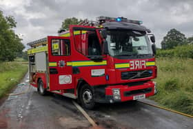 A traffic advisory has been issued and a Banbury area road closed while authorities respond to an emergency incident near Deddington. (Image from the Deddington Fire Station Facebook page)