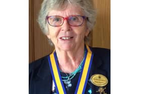 Jenny Gardiner was installed as the new president of the Inner Wheel Club of Banbury on Wednesday July 7 at Banbury Cricket Club.
