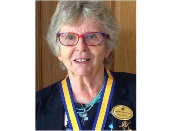 Jenny Gardiner was installed as the new president of the Inner Wheel Club of Banbury on Wednesday July 7 at Banbury Cricket Club.