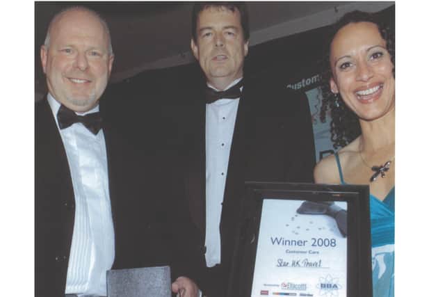Star UK Travel won at the Banbury Guardian Business Awards in 2008