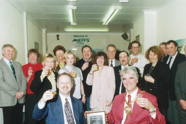 The grand opening of new offices in Parsons Street Banbury in 1994.