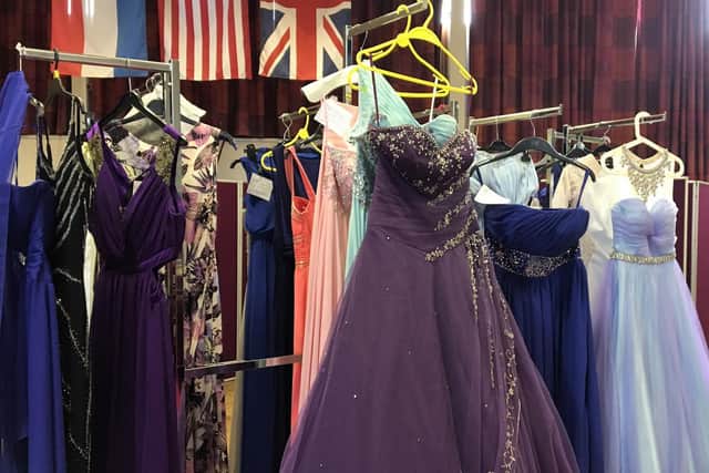 Party-goers have been offered a gallery of prom dresses to wear at Thursday's Ball