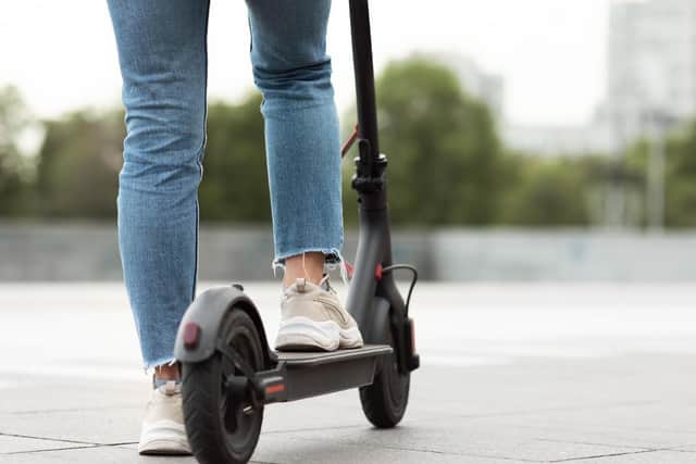 Statistics from the USA say 28 per cent of injuries involving e-scooter accidents affect the head and neck. Picture by Shutterstock