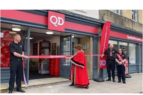 QD’s new store in Chipping Norton is now officially open (photo: Left to right, Chris Reeve, QD store operations manager; Mayor of Chipping Norton Cllr Georgia Mazower, Gary Stewart, assistant manager and Kerry Warren, store manager at QD Chipping Norton.)