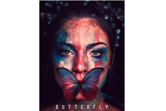 Young Banbury actor Simon Castle wrote his first play 'Butterfly' during the Covid-19 lockdown, which is now in production (Image created by Simon Castle)